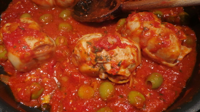 Paupiettes de veau aux tomates, olives et estragon – Chocoframboises