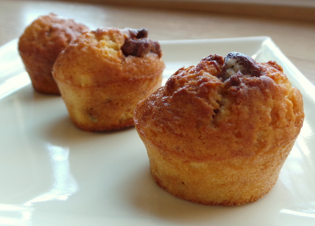 mini muffin pralinoise