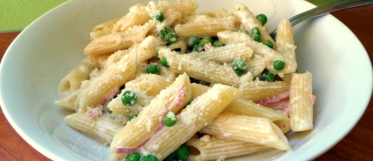 penne rigate mascarpone