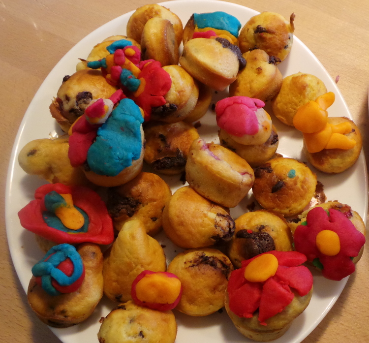 muffins décorés